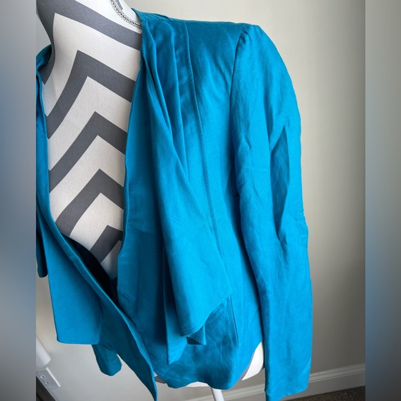 Karen Kane Blazer - Turquoise - Size Large - Picture 3 of 6